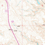 United States Geological Survey Murdo SW, SD (1951, 24000-Scale) digital map