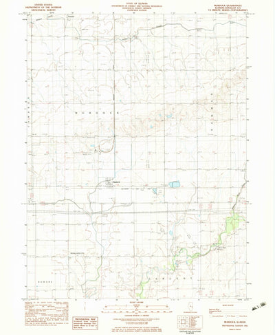 United States Geological Survey Murdock, IL (1982, 24000-Scale) digital map