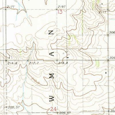United States Geological Survey Murdock, IL (1982, 24000-Scale) digital map