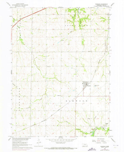 United States Geological Survey Murdock, NE (1966, 24000-Scale) digital map