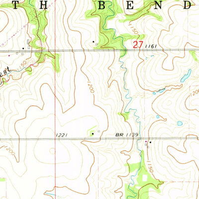 United States Geological Survey Murdock, NE (1966, 24000-Scale) digital map