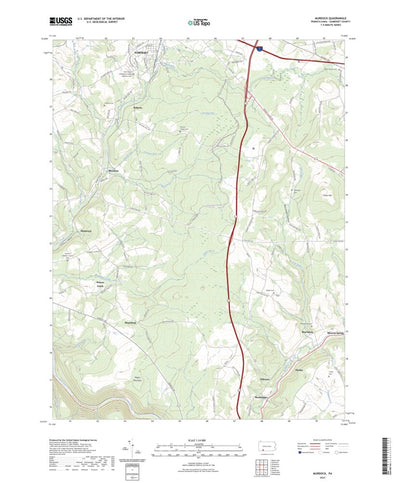 United States Geological Survey Murdock, PA (2023, 24000-Scale) digital map