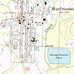 United States Geological Survey Murfreesboro, AR (1970, 24000-Scale) digital map