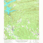 United States Geological Survey Murfreesboro, AR (1972, 62500-Scale) digital map