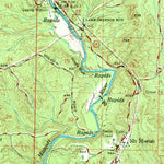 United States Geological Survey Murfreesboro, AR (1972, 62500-Scale) digital map