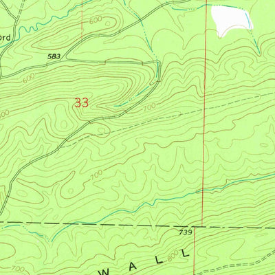 United States Geological Survey Murfreesboro NE, AR (1970, 24000-Scale) digital map