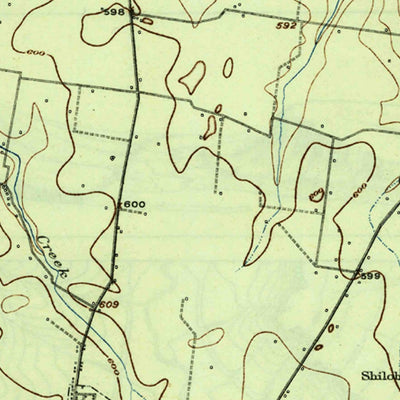 United States Geological Survey Murfreesboro, TN (1916, 62500-Scale) digital map