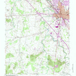 United States Geological Survey Murfreesboro, TN (1950, 24000-Scale) digital map