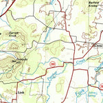 United States Geological Survey Murfreesboro, TN (1985, 100000-Scale) digital map