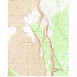 United States Geological Survey Murken Bench, CA (1990, 24000-Scale) digital map