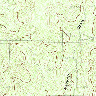 United States Geological Survey Murph Draw, TX (1984, 24000-Scale) digital map