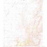 United States Geological Survey Murphy Gap NW, NV (1985, 24000-Scale) digital map