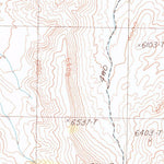 United States Geological Survey Murphy Gap NW, NV (1985, 24000-Scale) digital map