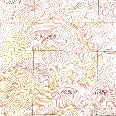 United States Geological Survey Murphy Gap NW, NV (1985, 24000-Scale) digital map