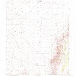 United States Geological Survey Murphy Gap SE, NV (1985, 24000-Scale) digital map