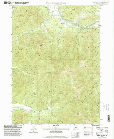 United States Geological Survey Murphy Mountain, OR (1996, 24000-Scale) digital map