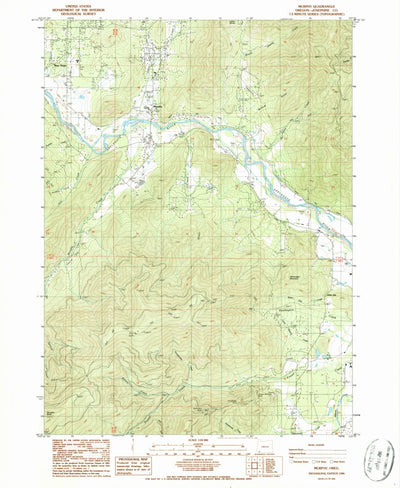 United States Geological Survey Murphy, OR (1986, 24000-Scale) digital map