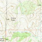 United States Geological Survey Murphy Peak, AZ (1981, 24000-Scale) digital map