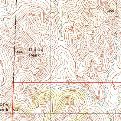 United States Geological Survey Murphy Peak, AZ (1996, 24000-Scale) digital map