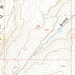 United States Geological Survey Murphy Ridge, UT-WY (1968, 24000-Scale) digital map