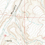 United States Geological Survey Murphy Ridge, UT-WY (1968, 24000-Scale) digital map