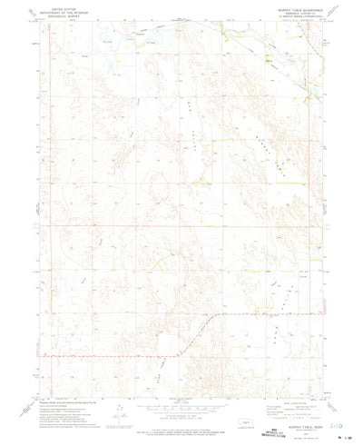 United States Geological Survey Murphy Table, NE (1972, 24000-Scale) digital map