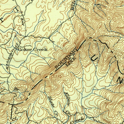 United States Geological Survey Murphy, TN-NC (1914, 125000-Scale) digital map