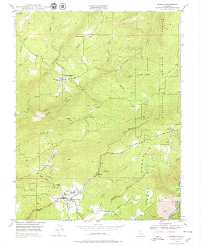 United States Geological Survey Murphys, CA (1948, 24000-Scale) digital map