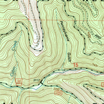 United States Geological Survey Murray, ID-MT (1996, 24000-Scale) digital map