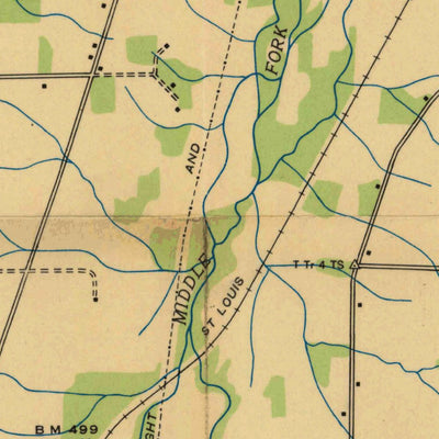 United States Geological Survey Murray, KY-TN (1936, 24000-Scale) digital map
