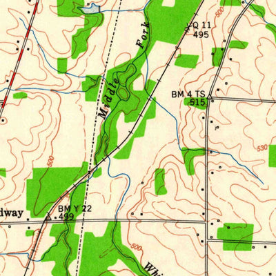 United States Geological Survey Murray, KY-TN (1951, 24000-Scale) digital map