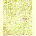 United States Geological Survey Murray, KY-TN (1951, 62500-Scale) digital map