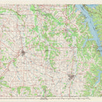 United States Geological Survey Murray, KY-TN (1986, 100000-Scale) digital map