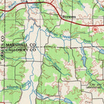 United States Geological Survey Murray, KY-TN (1986, 100000-Scale) digital map