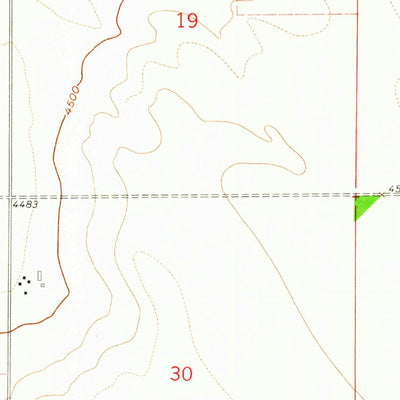 United States Geological Survey Murray Lake, NE (1960, 24000-Scale) digital map