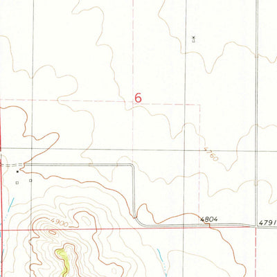 United States Geological Survey Murray Lake SW, NE (1979, 24000-Scale) digital map