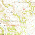 United States Geological Survey Murray Lake SW, NE (1979, 24000-Scale) digital map