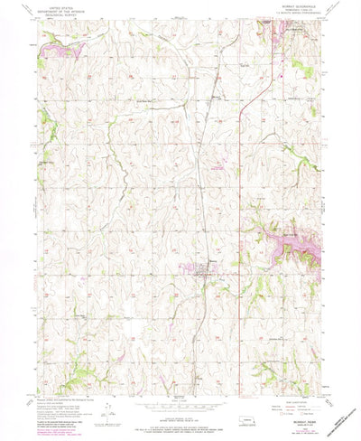 United States Geological Survey Murray, NE (1956, 24000-Scale) digital map