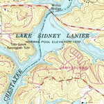 United States Geological Survey Murrayville, GA (1964, 24000-Scale) digital map