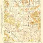 United States Geological Survey Murrienta, CA (1943, 62500-Scale) digital map