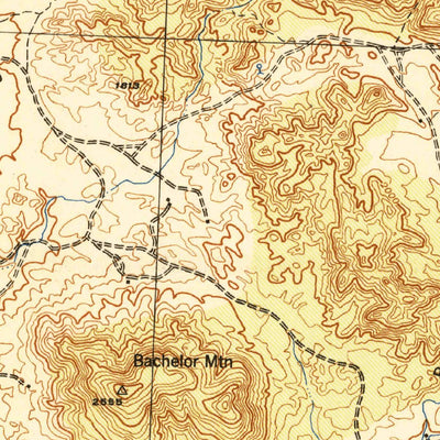 United States Geological Survey Murrienta, CA (1943, 62500-Scale) digital map