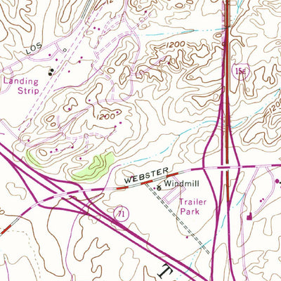 United States Geological Survey Murrieta, CA (1953, 24000-Scale) digital map