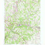 United States Geological Survey Murrysville, PA (1953, 24000-Scale) digital map