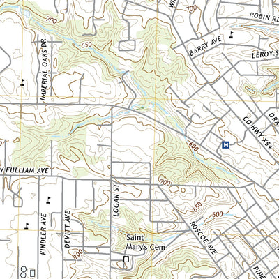United States Geological Survey Muscatine, IA (2022, 24000-Scale) digital map