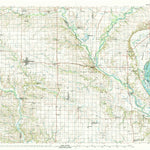 United States Geological Survey Muscatine, IA-IL (1984, 100000-Scale) digital map