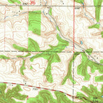 United States Geological Survey Muscatine NW, IA (1965, 24000-Scale) digital map