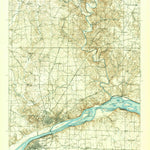 United States Geological Survey Muscle Shoals, AL (1916, 62500-Scale) digital map