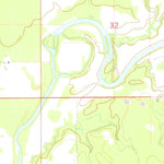 United States Geological Survey Muse, OK (1966, 24000-Scale) digital map