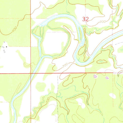 United States Geological Survey Muse, OK (1966, 24000-Scale) digital map