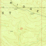 United States Geological Survey Muse, OK (1966, 24000-Scale) digital map